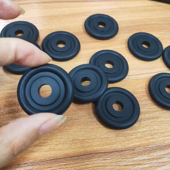 Gummiproduktteil Kundenspezifische OEM-Gummiformteile Silikonkautschukteile